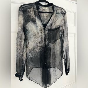 Helmut Lang blouse size Small